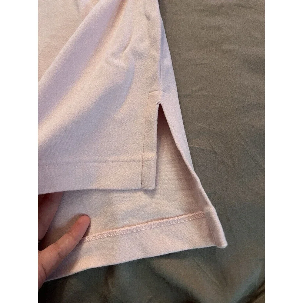 Polo Ralph Lauren Men’s Short Sleeve Polo Shirt Pink With Blue Pony Size XL
